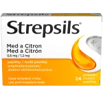 STREPSILS Med a Citron 24 pastilek